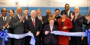 Ribbon Cutting Ceremony at the National Cybersecurity Center of Excellence