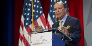 U.S. Commerce Secretary Wilbur Ross at the 2017 SelectUSA Investment Summit