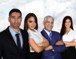 Photo of Hispanic business leaders.