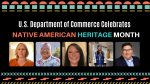 U.S. Department of Commerce Celebrates Native American Heritage Month