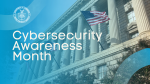 Graphic for Cybersecurity Awareness Month
