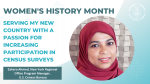 Photo of Zakera Ahmed, New York Regional Office Program Manager, U.S. Census Bureau